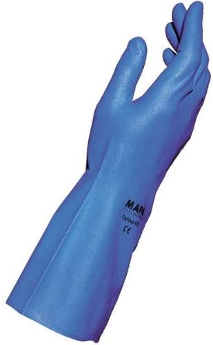 Guantes nitrilo 3.5 gramos x100 und talla M Flumisa - Ofimarket