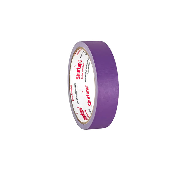 Cinta masking tape lila 1 x 15 yd Shurtape