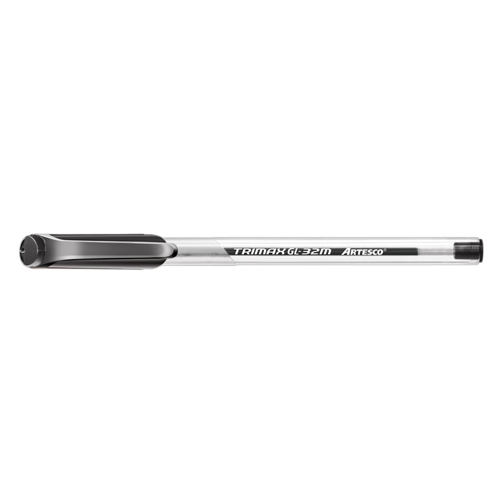 Lapicero tinta semi gel negro trimax gl-32m 1.0mm Artesco