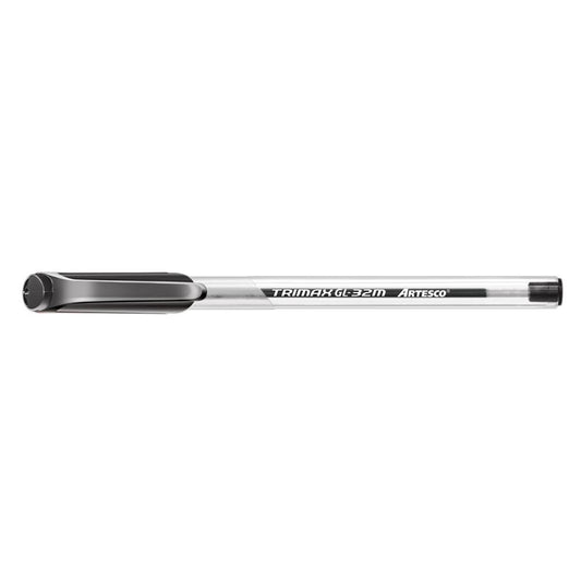 Lapicero tinta semi gel negro trimax gl-32m 1.0mm Artesco