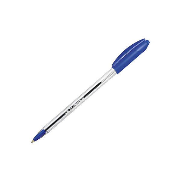 Lapicero azul CR-31 1.0mm tinta seca Artesco