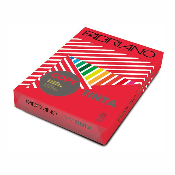 Papel de color rojo intenso 80gr 100hojas