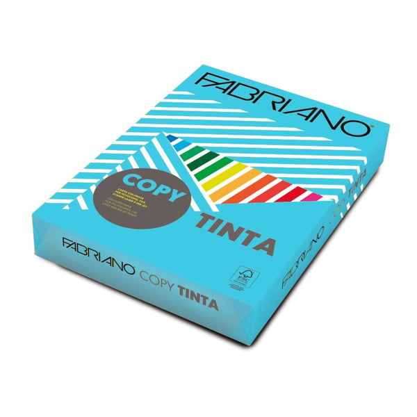 Papel de color celeste intenso 80gr 100 hojas