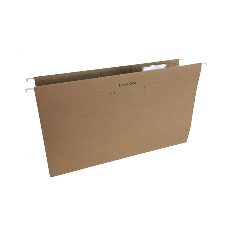 Folder colgante varilla metal oficio color kraft natural Data Office