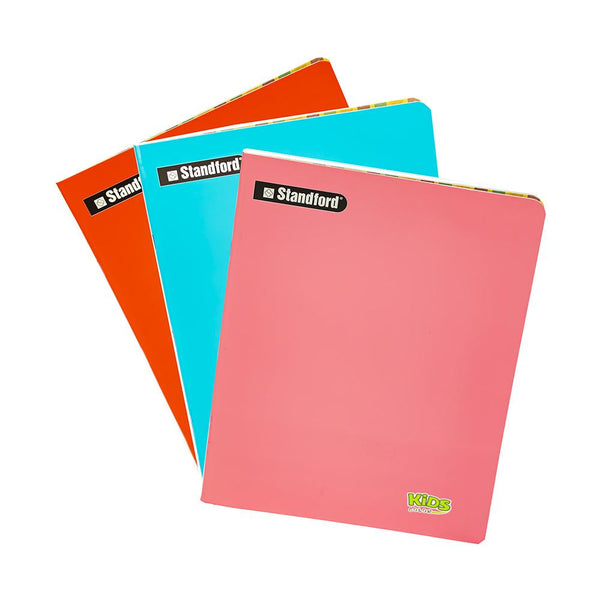 Cuaderno engrapado cuadriculado A4x80 hojas kids  Standford