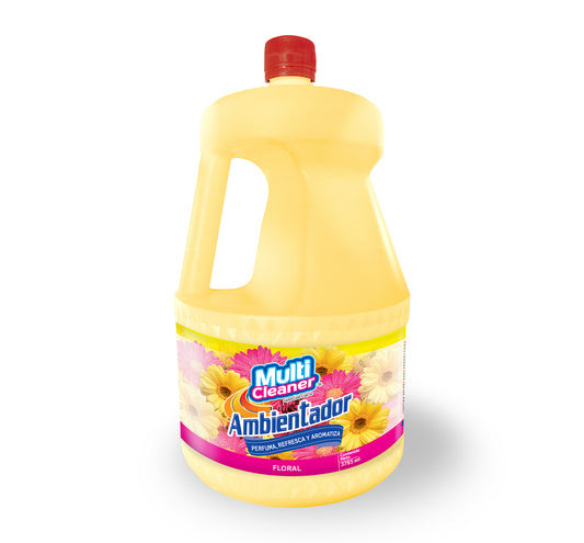 Ambientador floral galón 3.8 lt multicleaner