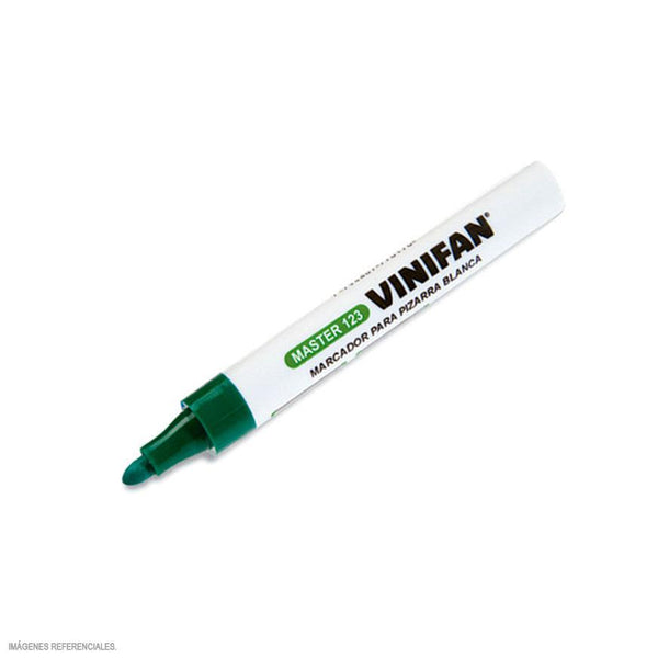 Plumón de pizarra 123 verde vinifan