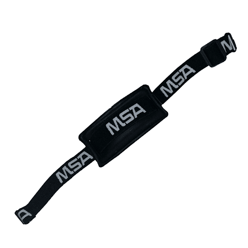 Barbiquejo elástico con mentonera de dos puntos MSA