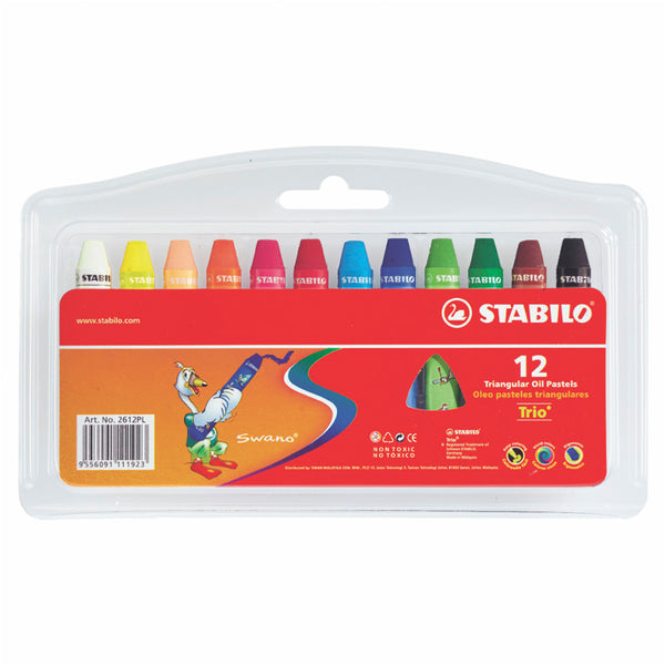 Óleo pastel 2612-pl x 12 unidades stabilo