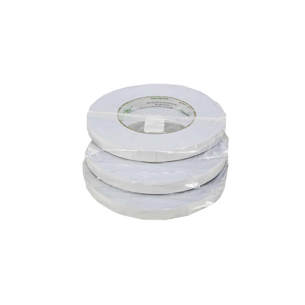 Cinta adhesiva doble contacto 1/2 x 55 yardas  (12mm) Shurtape