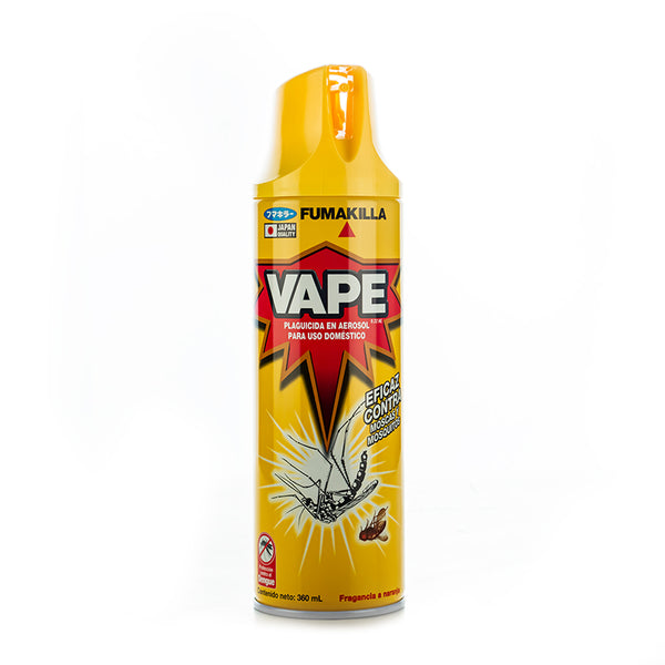 Insecticida aerosol mata voladores 360 m