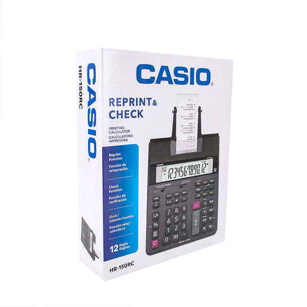 Calculadora contable 12 dígitos HR-150RC sin cable Casio