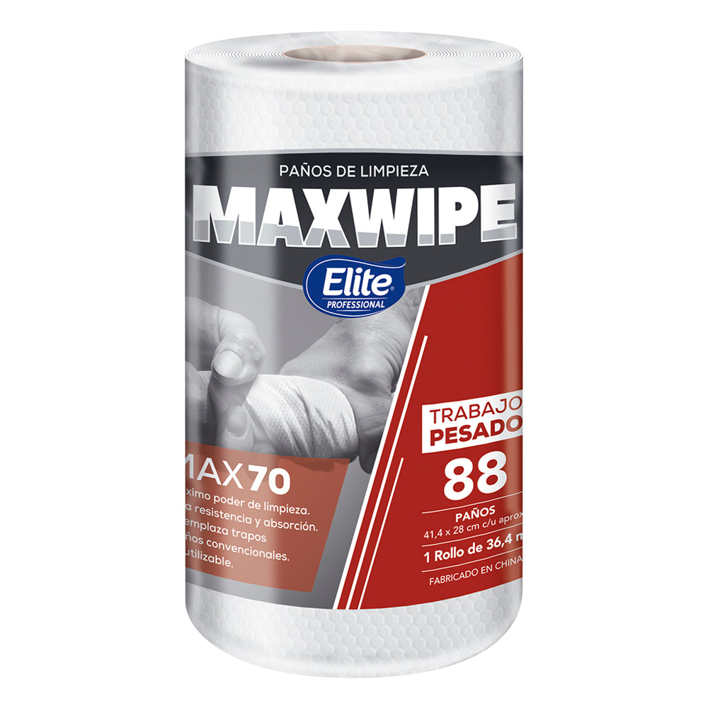 Paños de limpieza rollo x 88 unid Maxwipe