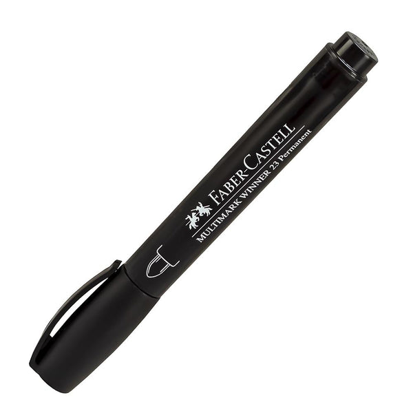 Plumón permanente negro winner 23 faber castell