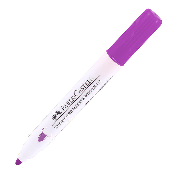 Plumón punta gruesa 123 morado winner Faber Castell