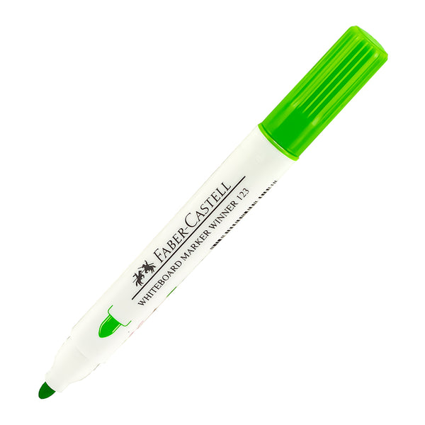 Plumón 123 verde limón winner faber castell