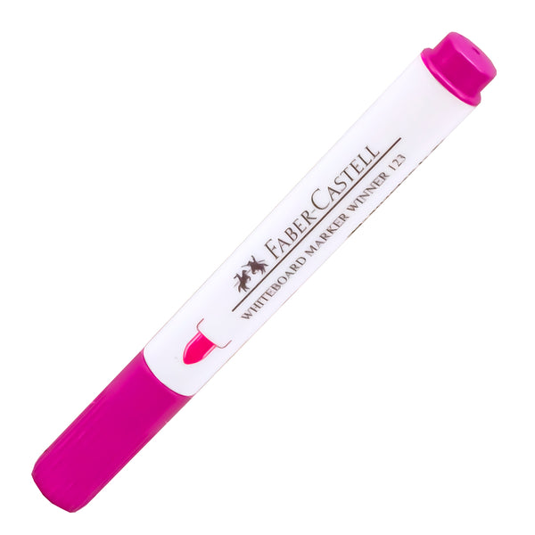 Plumón punta gruesa 123 fucsia winner Faber Castell