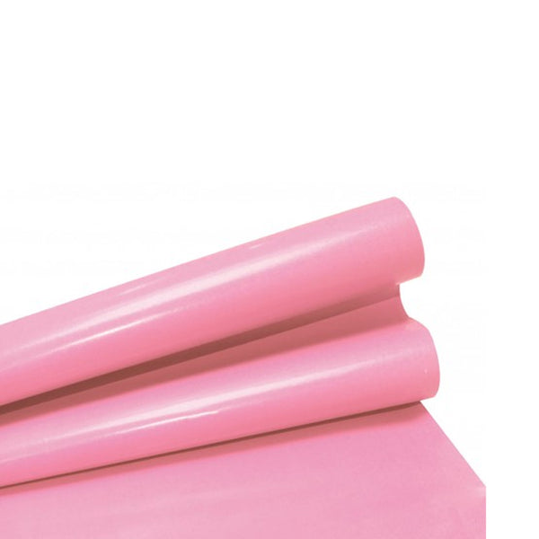 Papel lustre color rosado paquete x 100 unidades