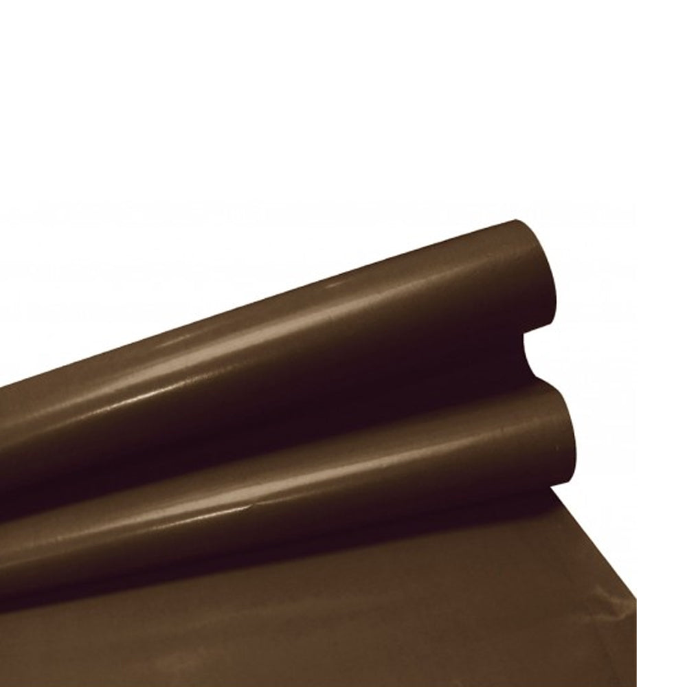 Papel lustre color marron paquete x 100 unidades