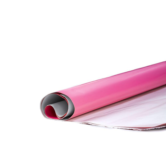 Papel lustre color rosado paquete x 5 unidades