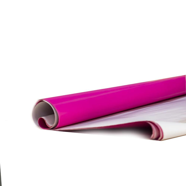 Papel lustre color fucsia paquete x 5 unidades