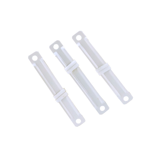 Fastener plástico blanco caja x 50 unidades Fultons