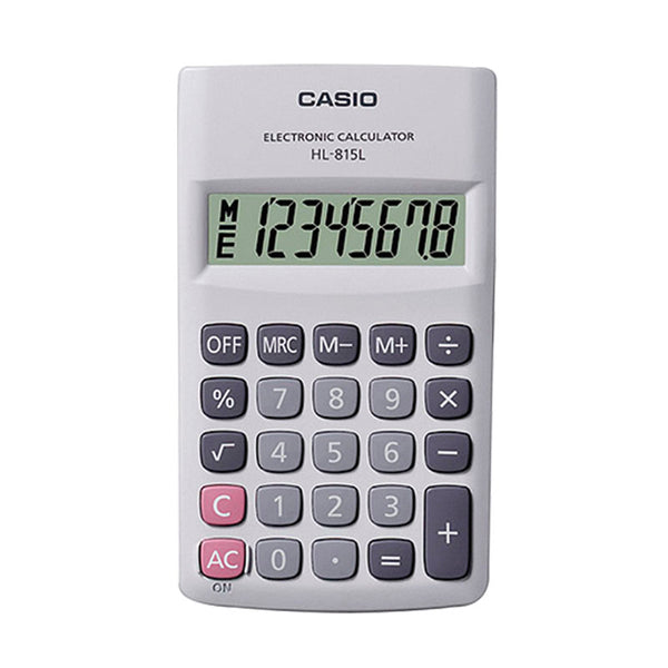 Calculadora bolsillo 8 dígitos HL-815L blanco Casio