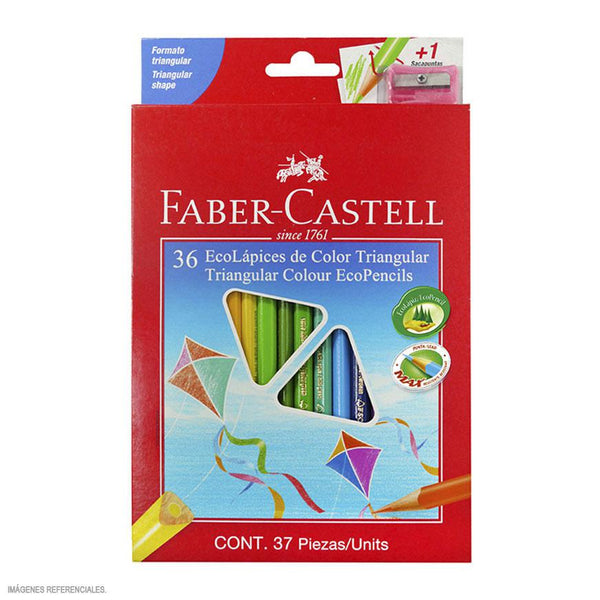 Colores largos 36 unidades Faber Castell