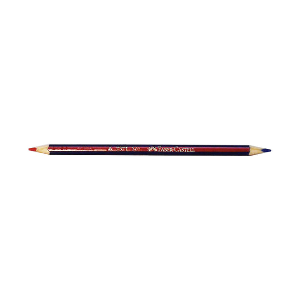 Lápiz bicolor delgado triangular