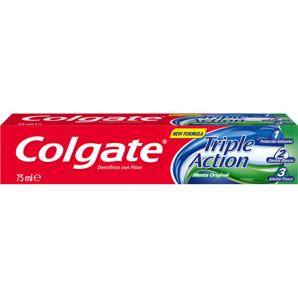 Pasta dental triple acción 75 ml Colgate
