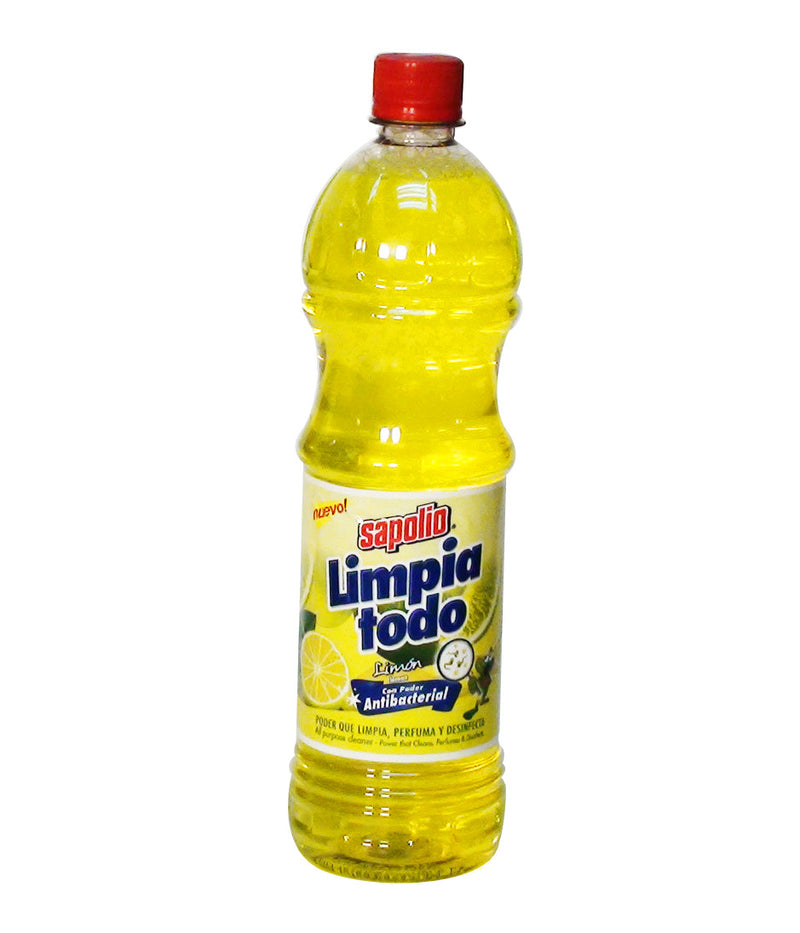 Limpiatodo limón frasco 900 ml sapolio