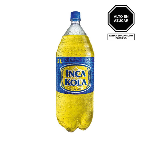 Gaseosa 3000 ml descart pack x 4 un inca kola