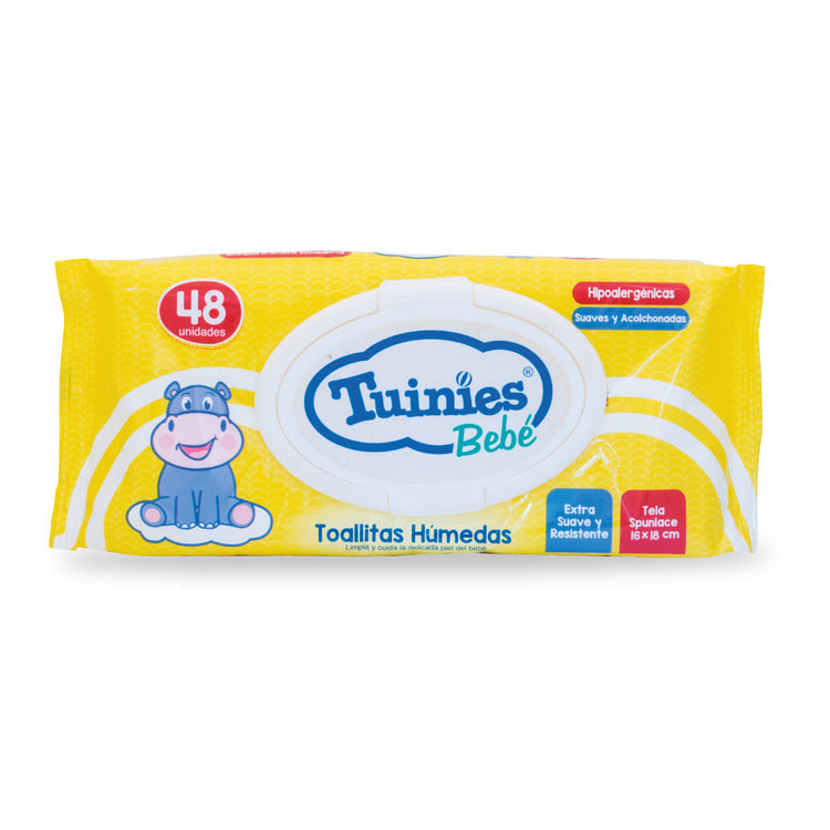 Toallitas húmedas refill x 48 unidades Tuinies